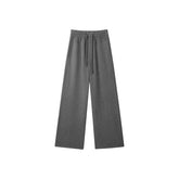 Women's Drawstring Straight Knit Pants